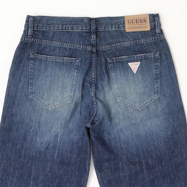 GUESS ゲス M5YG51D5R0D GOHD　USED バギー メンズ デニム パンツ 太め ゆったり 股上深め の画像