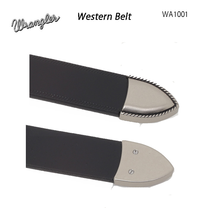 wrangler ラングラー wa1001 ベルト belt 牛革 ウエスタンベルト 日本製 Weastern Belt レザーの画像