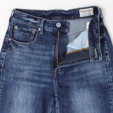 SWEETCAMEL スウィートキャメル SC-5504 ワイド ストレート WIDE STRAIGHT ヴィンテージストレッチデニム レディース  ボトムス の画像
