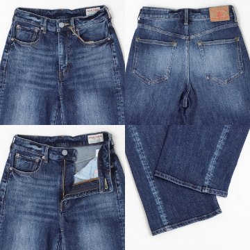 SWEETCAMEL スウィートキャメル SC-5504 ワイド ストレート WIDE STRAIGHT ヴィンテージストレッチデニム レディース  ボトムス の画像