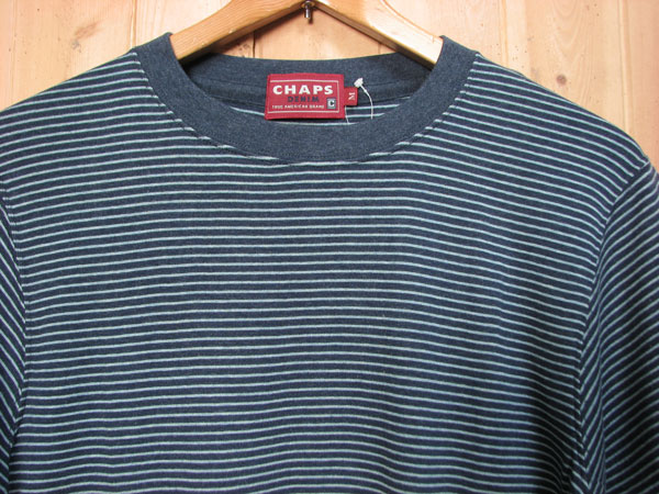 CHAPS 1627-3019 半袖 Tシャツ メンズ トップス ボーダーの画像