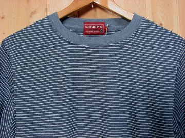 CHAPS 1627-3019 半袖 Tシャツ メンズ トップス ボーダーの画像