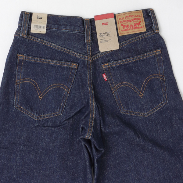 Lady Levi's  a5929 94 BAGGY WIDE LEG レディース ワイド 太め ジーンズ バギーの画像
