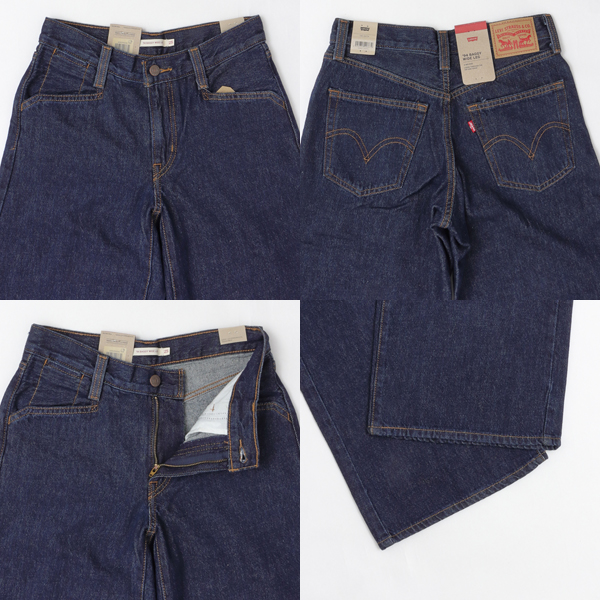 Lady Levi's  a5929 94 BAGGY WIDE LEG レディース ワイド 太め ジーンズ バギーの画像