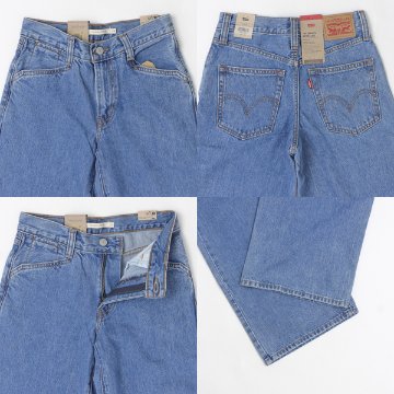 Lady Levi's  a5929 94 BAGGY WIDE LEG レディース ワイド 太め ジーンズ バギーの画像