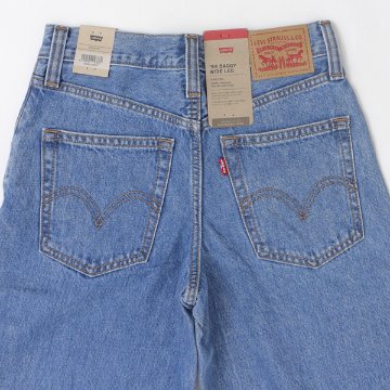 Lady Levi's  a5929 94 BAGGY WIDE LEG レディース ワイド 太め ジーンズ バギーの画像