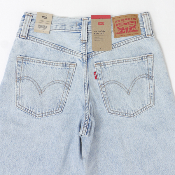 Lady Levi's  a5929 94 BAGGY WIDE LEG レディース ワイド 太め ジーンズ バギーの画像