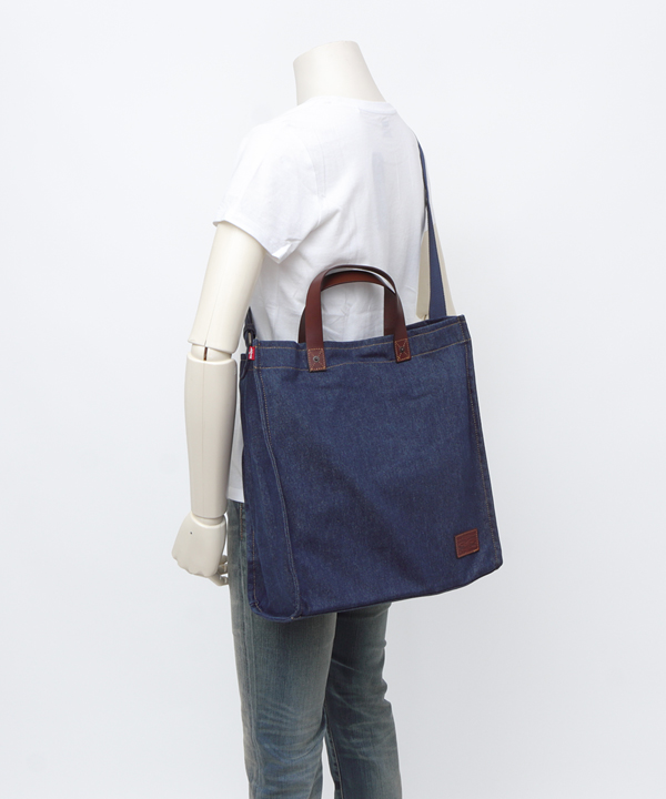 リーバイス LEVI'S デニムトートバッグ 002GX-0001 ショルダー 2WAY仕様 デニム生地の画像