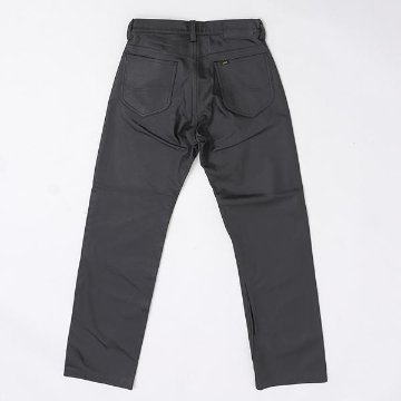 lee　Riders   レザーパンツ　LM9904　175）ブラック　LEATHER RIDERSPANTS 　革　ブラックの画像