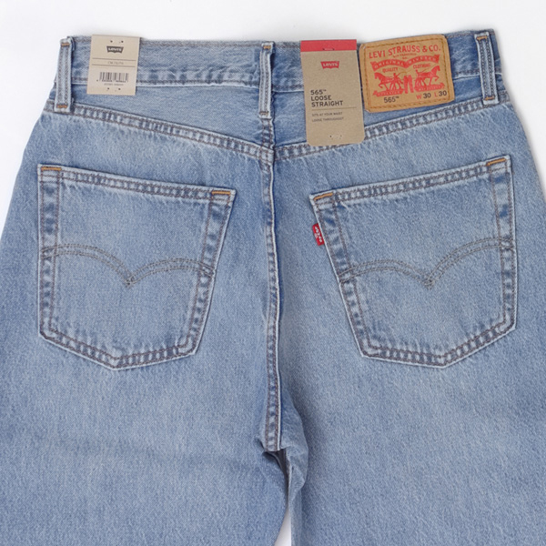 LEVI'S リーバイス A7221-0013 565 97 LOOSE STRAIGHT FALLING メンズ ルーズ ストレート L30の画像