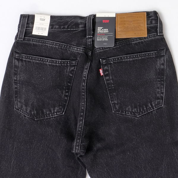 リーバイス LEVI'S  555 000lo-00 RELAXED STRAIGHT リラックス ストレート  ジーンズメンズ ジーンズ 02）ブラックの画像