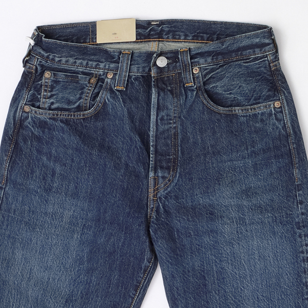 LEVI'S リーバイス ヴィンテージ 1947年モデル 47501-02 日本製 セルビッジ ミディアムインディゴ　コットン　デニム　501XX 大戦後モデル の画像