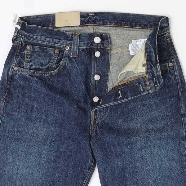 LEVI'S リーバイス ヴィンテージ 1947年モデル 47501-02 日本製 セルビッジ ミディアムインディゴ　コットン　デニム　501XX 大戦後モデル の画像