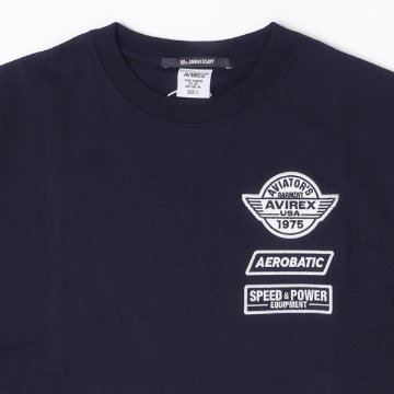 AVIREX アビレックス Tシャツ 半袖T メンズ 5234005 50周年記念Tシャツ HALF CENTURY ANNIV TEE半袖 トップス プリントT の画像