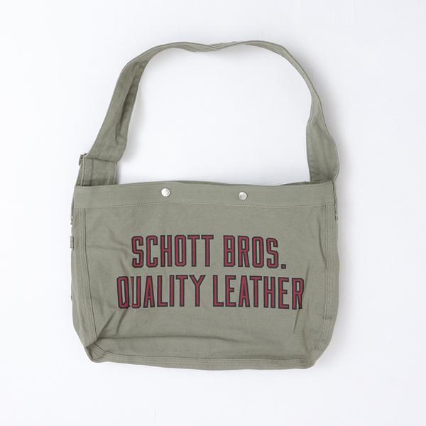 Schott ショット 782-5976007 NEWSPAPER BAG"S CHOTT BROS キャンバスバッグ ショルダーバック　トートバッグ　の画像