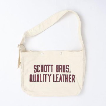Schott ショット 782-5976007 NEWSPAPER BAG"S CHOTT BROS キャンバスバッグ ショルダーバック　トートバッグ　の画像