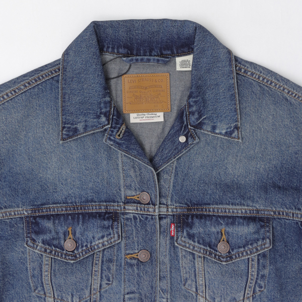 Lady Levi's 90S トラッカージャケット A1743 デニムジャケット 90年代風  レディース アウター ジャケット Gジャンの画像