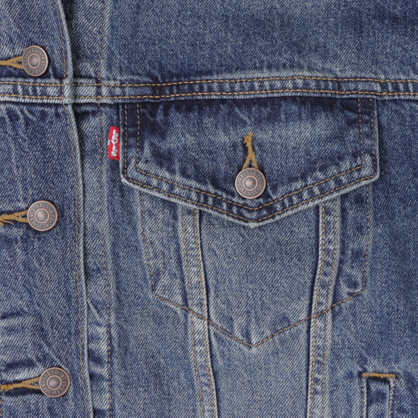 Lady Levi's 90S トラッカージャケット A1743 デニムジャケット 90年代風  レディース アウター ジャケット Gジャンの画像