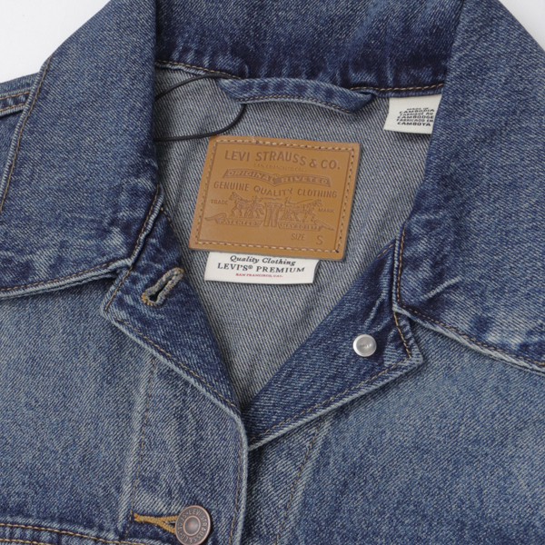 Lady Levi's 90S トラッカージャケット A1743 デニムジャケット 90年代風  レディース アウター ジャケット Gジャンの画像