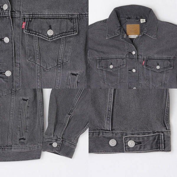 Lady Levi's 90S トラッカージャケット A1743 デニムジャケット 90年代風  レディース アウター ジャケット Gジャンの画像