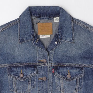 Lady Levi's 90S トラッカージャケット A1743 デニムジャケット 90年代風  レディース アウター ジャケット Gジャンの画像