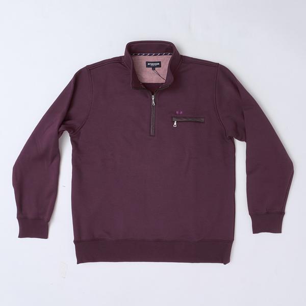 McGREGOR マクレガー 裏起毛プルオーバー ハーフジップ トレーナー