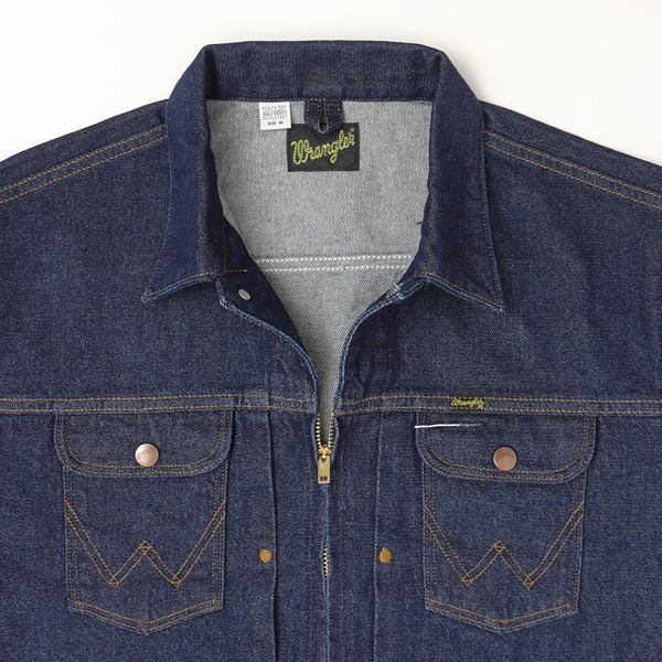 ラングラー Ｗrangler WM4024 ジップフル オープン ジャケット レギュラーフィット Gジャン デニムジャケット の画像