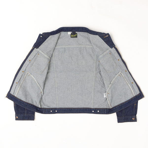 ラングラー Ｗrangler WM4024 ジップフル オープン ジャケット レギュラーフィット Gジャン デニムジャケット の画像