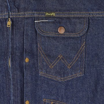 ラングラー Ｗrangler WM4024 ジップフル オープン ジャケット レギュラーフィット Gジャン デニムジャケット の画像