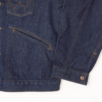 ラングラー Ｗrangler WM4024 ジップフル オープン ジャケット レギュラーフィット Gジャン デニムジャケット の画像