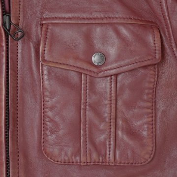 AVIREX アビレックス 5250012 SHEEP SKIN STAND RIDERS  レザー 羊革 メンズ アウター シープレザー の画像