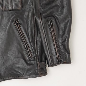 AVIREX アビレックス 5250012 SHEEP SKIN STAND RIDERS  レザー 羊革 メンズ アウター シープレザー の画像