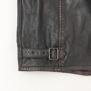 AVIREX アビレックス 5250012 SHEEP SKIN STAND RIDERS  レザー 羊革 メンズ アウター シープレザー の画像