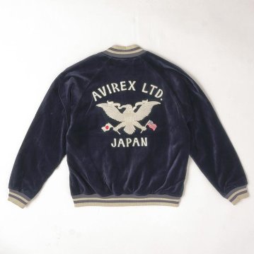 AVIREX アヴィレックス 783-5252023 ベルベット スカジャン 別珍 スーベニアジャケット ベルベティーン アビレックス メンズ 送料無料 新品の画像