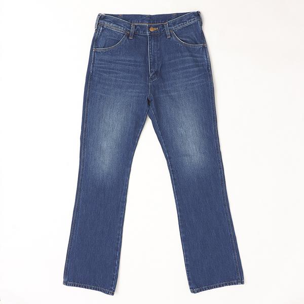 Wrangler ラングラー 77MWZ Boot Cut ブーツカット One Wash WM1077-346　中色ユーズドの画像