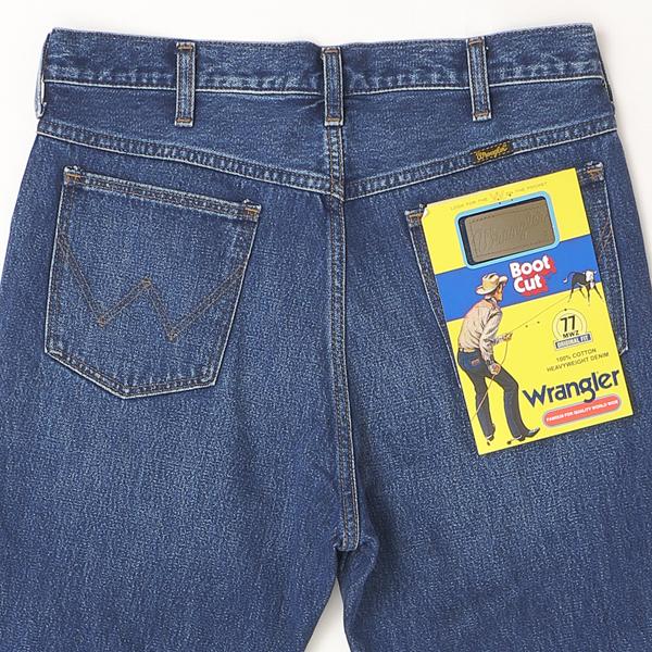 Wrangler ラングラー 77MWZ Boot Cut ブーツカット One Wash WM1077-346　中色ユーズドの画像
