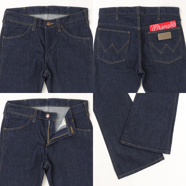 Wrangler ラングラー wm1865 US ORIGINAL ベルボトム ジーンズ BELL BOTTOM 日本製 股下86cm の画像