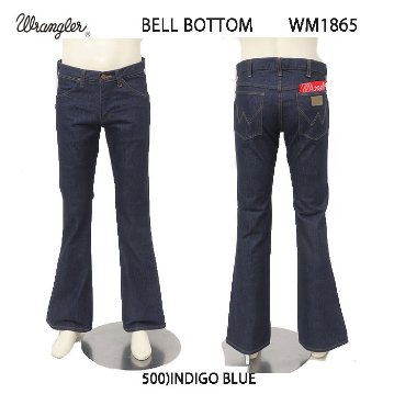 Wrangler ラングラー wm1865 US ORIGINAL ベルボトム ジーンズ BELL BOTTOM 日本製 股下86cm の画像