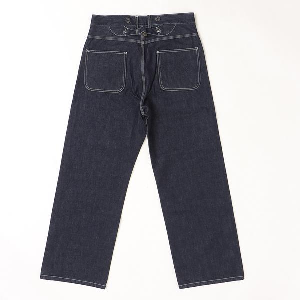 SCHOTT ショット FIRE PROOF WIDE DENIM 782-5911005 14.5oz Denim ワイドストレート ボタンフライ ドーナツボタンの画像