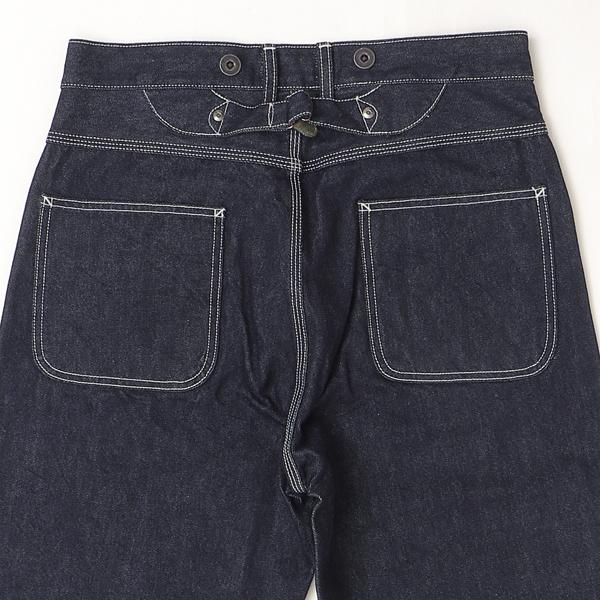 SCHOTT ショット FIRE PROOF WIDE DENIM 782-5911005 14.5oz Denim ワイドストレート ボタンフライ ドーナツボタンの画像