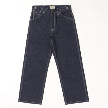 SCHOTT ショット FIRE PROOF WIDE DENIM 782-5911005 14.5oz Denim ワイドストレート ボタンフライ ドーナツボタンの画像
