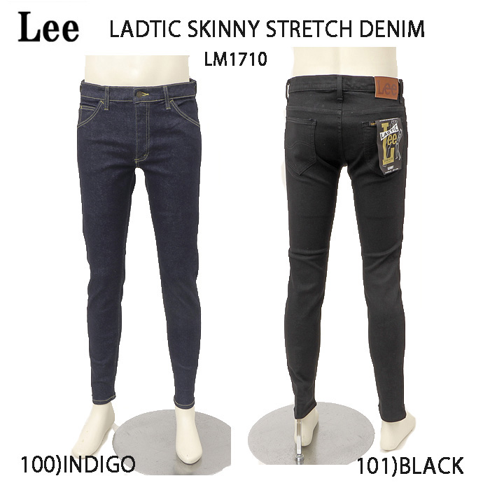  Lee リー LASTIC SKINNY STRETCH DENIM メンズ スキニー 細め パンツ ストレッチ の画像