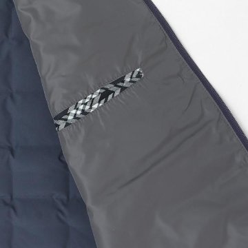 McGREGOR/マグレガー メンズ ステッチレスライトダウンベスト 111104602 羽毛が出ない　VEST　ライトダウンベストの画像