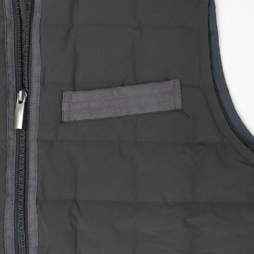 McGREGOR/マグレガー メンズ ステッチレスライトダウンベスト 111104602 羽毛が出ない　VEST　ライトダウンベストの画像