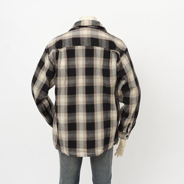 BIG MIKE ビッグマイク 102535700 ヘビーフランネルジップシャツジャケットアウター ファスナー メンズ  ブルゾン　ジャンバーの画像
