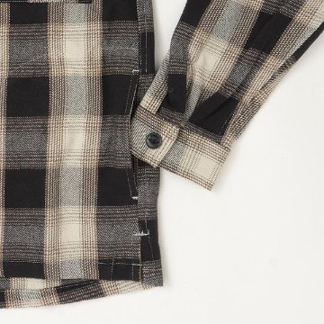 BIG MIKE ビッグマイク 102535700 ヘビーフランネルジップシャツジャケットアウター ファスナー メンズ  ブルゾン　ジャンバーの画像