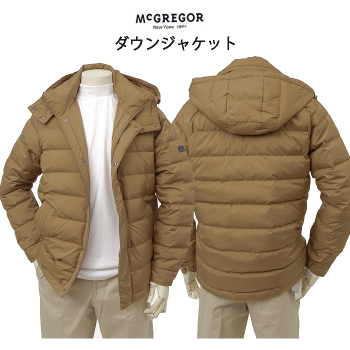 McGREGOR マグレガー メンズ ダウン ジャケット 111134901 アウター 冬 中綿 フード取り外し可能 防寒の画像