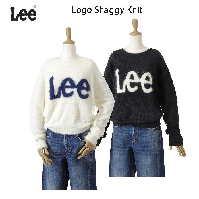 Lee リー　レディース　Ladies　Ｌｅｅ ロゴシャギーニットセーター Logo SHAGGY KNIT LT7232の画像