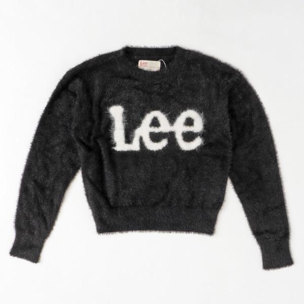 Lee リー　レディース　Ladies　Ｌｅｅ ロゴシャギーニットセーター Logo SHAGGY KNIT LT7232の画像