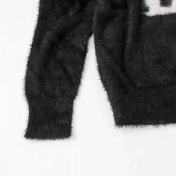 Lee リー　レディース　Ladies　Ｌｅｅ ロゴシャギーニットセーター Logo SHAGGY KNIT LT7232の画像